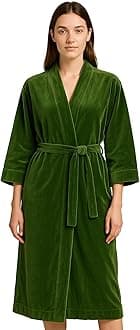 knilot Velvet Kimono Robe | Cotton Boho Bathrobe for Women | Free Size Bridal & Lounge Robe
