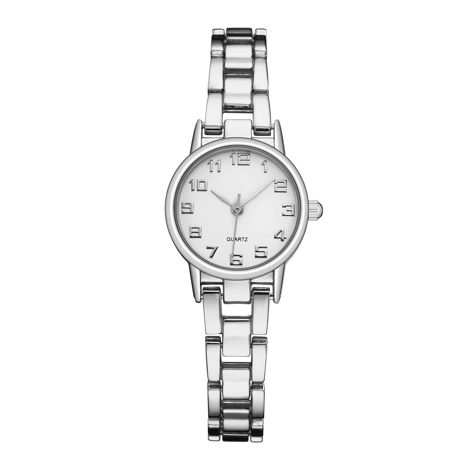 Thin Silver Womens Watch