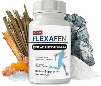 N-Labs Flexafen Joint Support Supplement – Joint Health Support with MSM, Collagen Type 2, Hyaluronic Acid, Boron & White Willow Bark – Supports Joint Comfort, Flexibility & Mobility – 30 Capsules