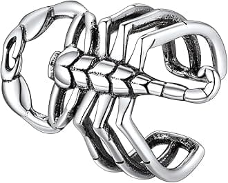 THE MEN THING SCORPION STINGER - Non Piercing Earring – Pure Stainless Steel for Men and Boys.