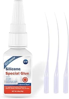 30g Silicone Glue - Strong Adhesive for Repairs and Sealing | Waterproof, Heat-Resistant, and Flexible | Ideal for Glass, Ceramics, Electronics, and More