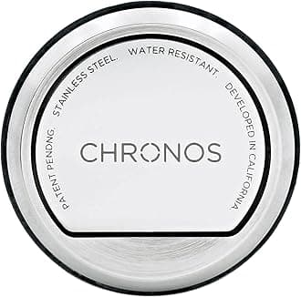 Chronos Wearable Watch Disc for iPhone 5, 6, 7, 8, X using iOS 9.0 & Up - Stainless Steel