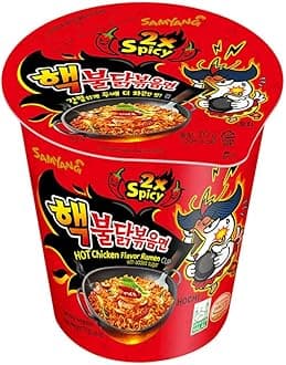 SAMYANG Fire Chicken (Buldak) 2X Spicy, 2 X 70 G, 140 Grams