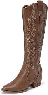 Dream Pairs Womens Sdkb224w-w Cowboy Boot