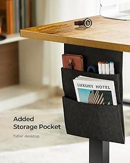 Marsail Standing Desk,Home Office Adjustable Heights Desk,63x24 Inches Desktop Sit Stand Gaming Computer Desk for Study,Writing with 4 Memory Presets,Headphone Hook,Cable Organizer