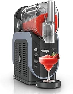 SLUSHi Professional Frozen Drink Maker with RapidChill Technology, Frozen Drink & Slushie Machine, 5 Preset Programs, Frozen Margaritas, Frappés, and More, Grey, FS301C, (Canadian Version)