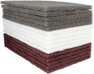 3M Scotch-Brite Scuff Pads (3M 07445/07447/07448 (5 Pads of Each))