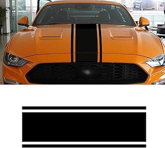 Car Hood Decal Sticker DBS006 Universal Hood Racing Body Side Vinyl Modified Stripe Exterior Decoration Decal Black