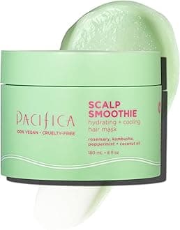 Beauty, Hydrating Scalp Smoothie Leave-In Repair Hair Mask & Scalp Treatment, Rosemary Oil, Hydration Scalp Mask, Dry Scalp Treatment, For All Hair Types, Kombucha, Silicone Free, Vegan