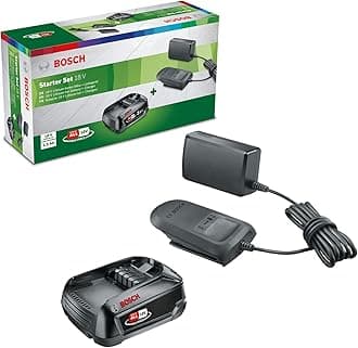 Battery and Charger Starter Set PBA 18V (18 Volt System, 2.5Ah Battery, Charger, in Carton Packaging)