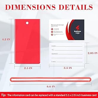 30 Pack Luggage Tags for Suitcases, Airplane Travel Essentials for Flying, International Travel Must Haves, and Luggage Accessories by Sodsay