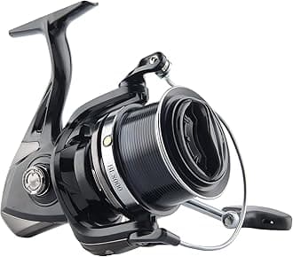 Big Game Surf Spinning Fishing Reel 8000/12000,20KG Drag Power Backlash-Free Bearings,Metal Reel Seat,Zinc Alloy Gear for Saltwater Inshore and Offshore Fishing