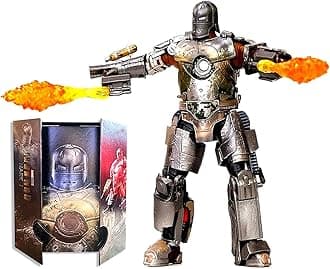 OVONNI 7 Inch MK1(1/10 Scale) Action Figure,Exquisite Painting Collectible Figure with Lots of Accessories