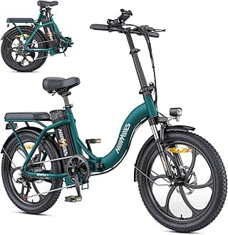 MilePort 1 Electric Bike for Adults, 36 V 13 AH Removable Battery 250 W Motor with 20 "*3.0" Fat Tire Folding Electric Bicycle, Speed 25 KM/H Range Up to 100 Km Commuting City Ebike