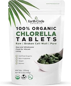 EARTH CIRCLE ORGANICS Earth Circle Organics Chlorella Tablets, Og1