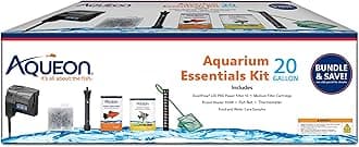 Aqueon Fish Tank Aquarium Essentials Starter Kit for 20 Gallon Tanks
