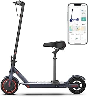 - Electric Scooter for Adults, 8.5/10/14" Tires, 19/22Mph, 350W/500W Motor, 21-28 Miles Range, Folding E-Scooter with Dual Suspension,APP Control