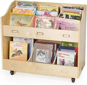 Guidecraft Mobile Book Organizer Set