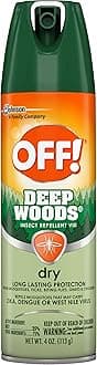 OFF! Deep Woods Insect & Mosquito Repellent VIII, DryTouch Technology, Long Lasting Protection 4 oz.