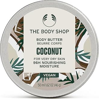 Body Butter Moisturizer Coconut Moisturiser, 1.7 oz.