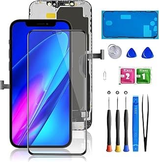 for iPhone 12 Pro Max Screen Replacement 6.7 Inch, Diykitpl 3D Touch LCD Digitizer Screen for A2342, A2412, A2411, A2410 with Repair Tools Kit+Screen Protector+Waterproof Seal