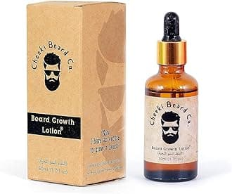 Cheeki beard growth oil for men | Faster Growth | Thicker Looking Beard | PACK OF 1