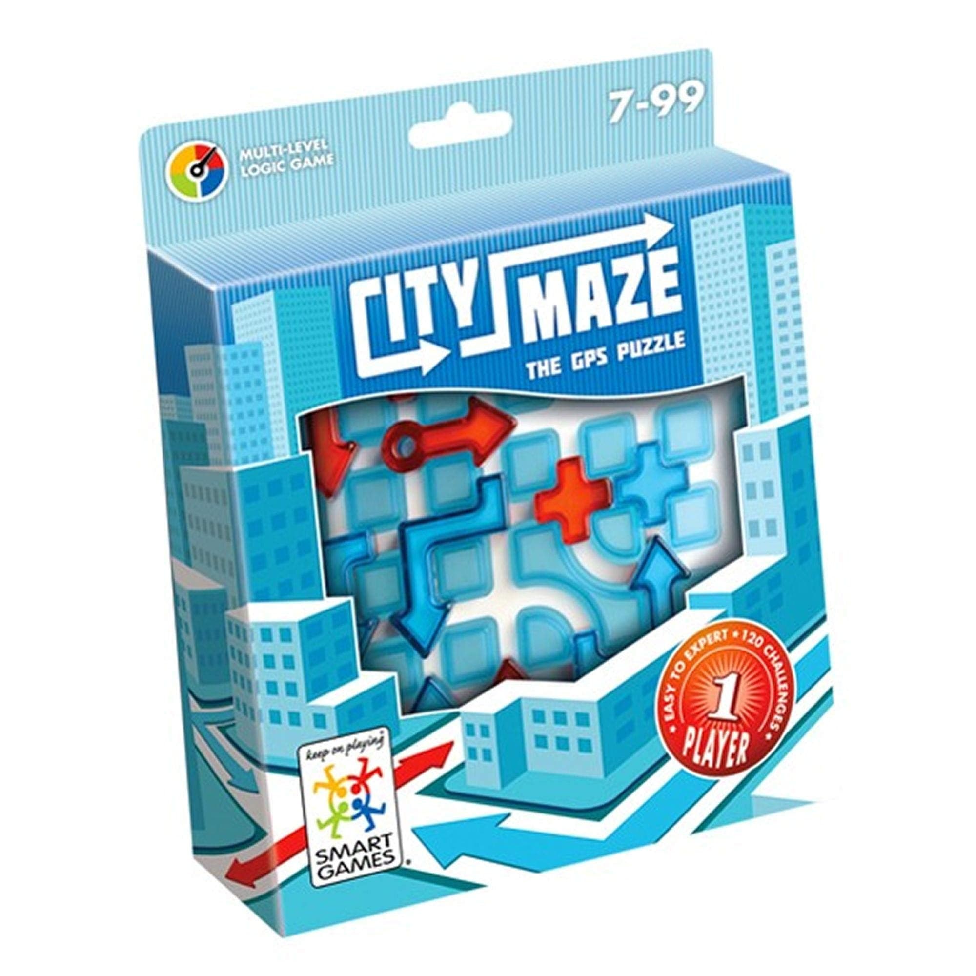 Smart Games City Maze Compact Puzzle Game