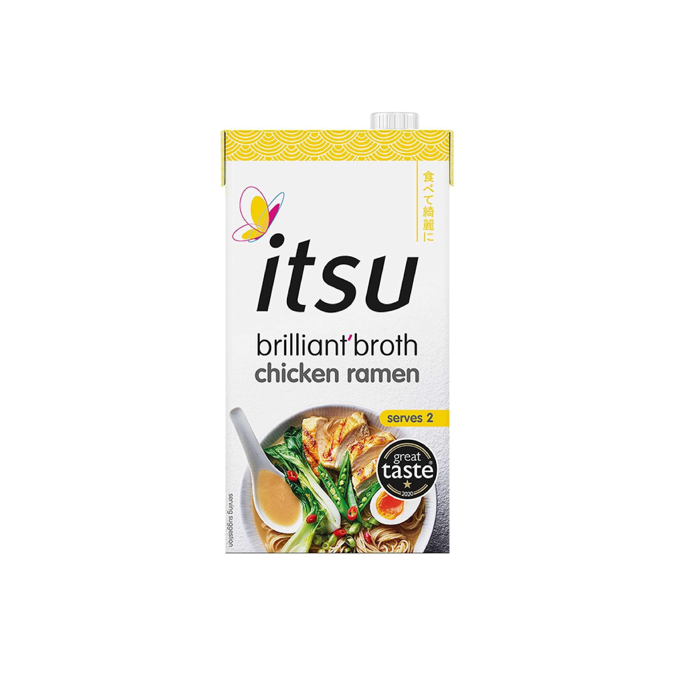 itsu Chicken Ramen Brilliant Broth, 500ml