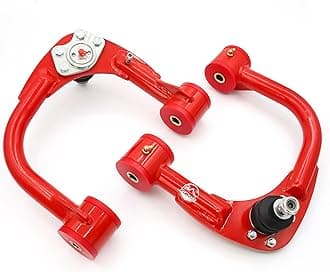 Front Upper Control Arms for 2005-2024 Toyota Tacoma, Hilux & Fortuner, 1-4" Lift Suspension, Heavy Duty Tubular, 2 Count