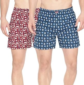 Men's Cotton Classic Regular Solid Boxer Shorts