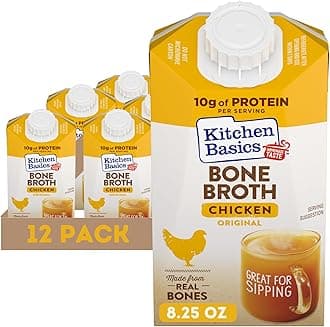 Kitchen Basics Original Chicken Bone Broth, 8.25 oz (Pack of 12)