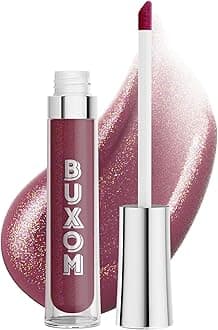BUXOM Full-On Plumping Lip Polish, Lip Plumper Gloss, Enhancing Tinted Lip Gloss, Formulated with Peptides and Vitamin E for Plump, Moisturized Lips