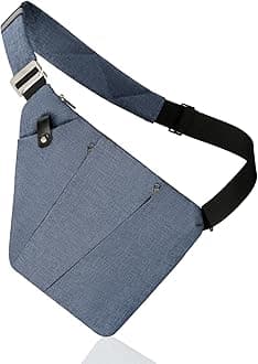 Anti Theft Crossbody Travel Bags Mens Sling Bag Over the Shoulder Bags for Women Gifts for Travelers