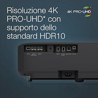Epson EH-LS650B 4K PRO UHD Ultra Short Throw Projector