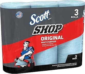 Scott 75143 Scott Shop Towels, Blue