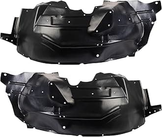 TRQ Inner Fender Liner Set Compatible with 2004-2005 Ford F-250 Super Duty F-350 Super Duty