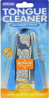 Dr. Tung's Stainless Steel Tongue Cleaner,Assorted Colors