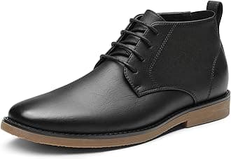 Bruno MarcMen's Chukka Boots Dress Ankle Boots,BLACK,Size 7,CHUKKA-1