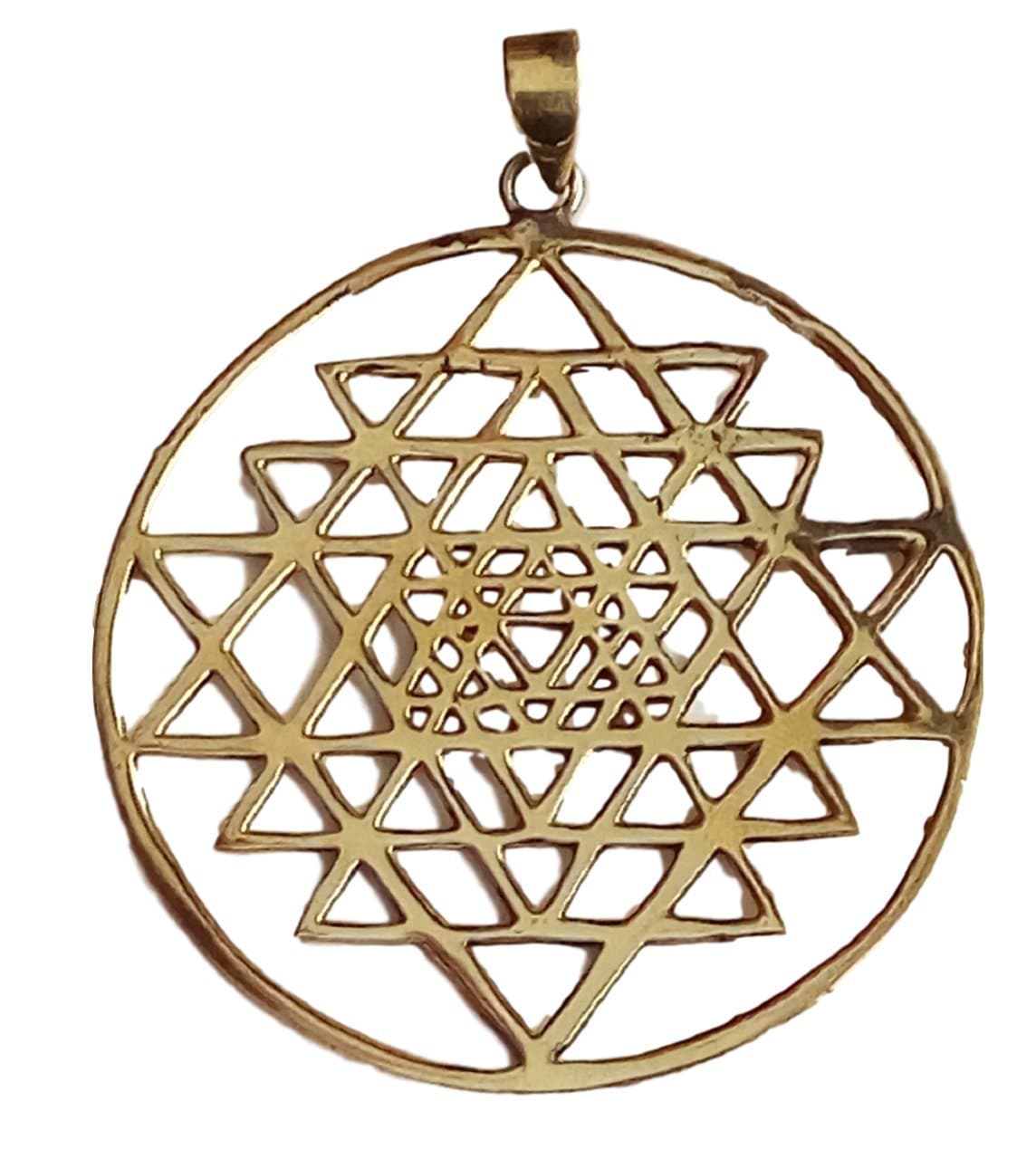 Pendant Shri Yantra Bronze
