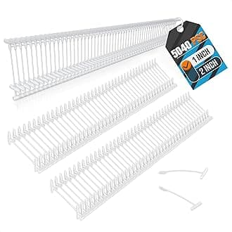 5040 Pcs Plastic Tags for Tagging Gun with Transparent Design - Durable and Flexible Tagging Gun Fasteners 1 Inch for Tag Attacher - Plastic Tag Fasteners for Various Fabrics, Clothes, Toys, Shoes