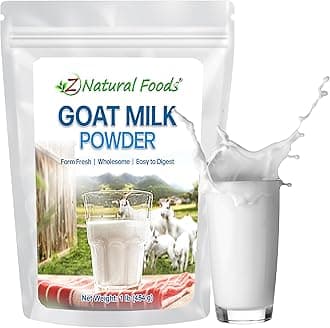 Goat Milk Powder - Pure Netherlands Full Cream Milk, Powdered Goat Milk, Highly Nutritious, Easy Digestion - Whole Goats Milk for Adults for Smoothies, Cooking, Baking, 1 lb