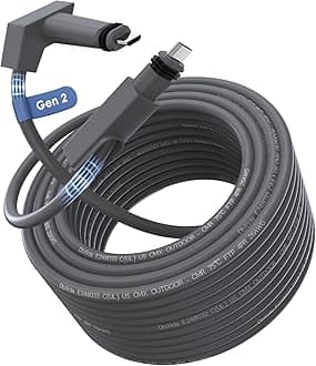 Starlink Cable Gen 2 50FT, CMX CMR Rated 26AWG Starlink Replacement Cable 1200Mbps, Starlink Extension Ethernet Cable