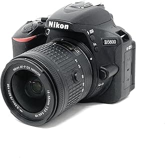 D5600 + AF-P 18-55 VR DSLR Camera - Black