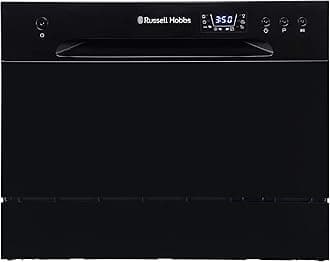 RHTTDW6B Freestanding Compact Dishwasher, Eco Mode, 6 Place_settings, Black, Noise Level: Decibels 52