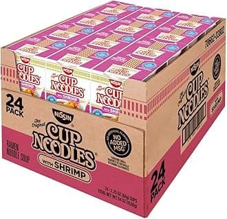 Product of Nissin Cup Noodles with Shrimp, 24 pk./2.25 oz.