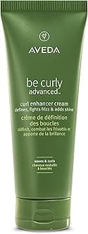 Be Curly Advanced Curl Enhancer Cream | Curl Cream Defines Curly and Wavy Hair | Reduces Frizz, Adds Shine | Silicone Free.