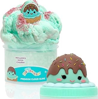 Original Maya The Ice Cream Premium Cloud Slime, Chocolate-Scented, Party Favors for Kids 8-12, Girl Toys 8-10 Years Old, Slime Kit for Girls Ages 8-12, Slime for Kids