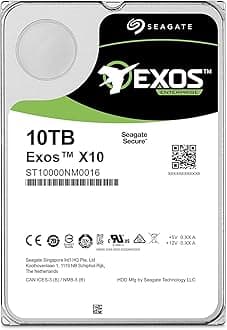 Seagate EXOS 10TB 3.5" SATA Enterprise HDD/Hard Drive 7200rpm