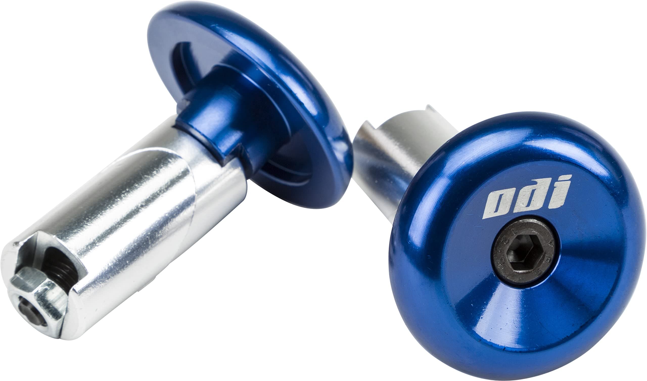 ODI End Plug - Aluminum Blue, One Size