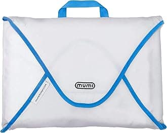 Mumi Design トラベルガーメントバッグ 衣類フォルダー, ブルー, 旅行。